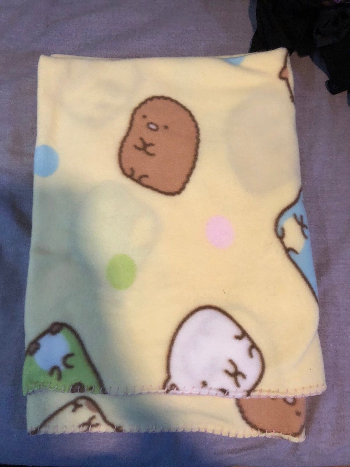 Sumikko Gurashi Fleece jacket blanket